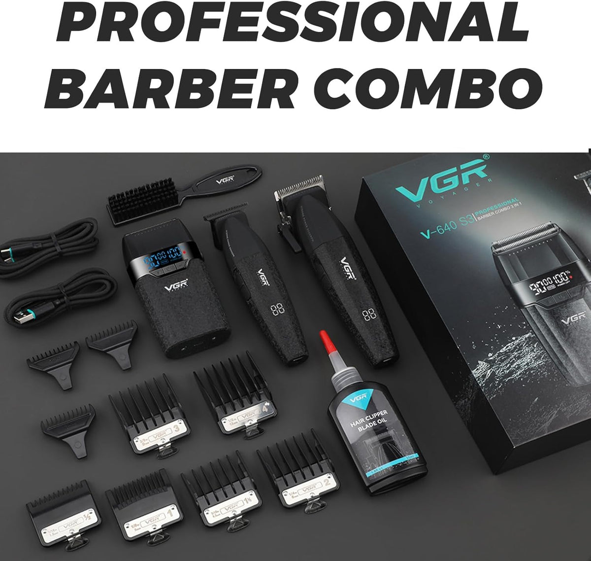 Set Profesional VGR V-640 S3 (3 në 1)