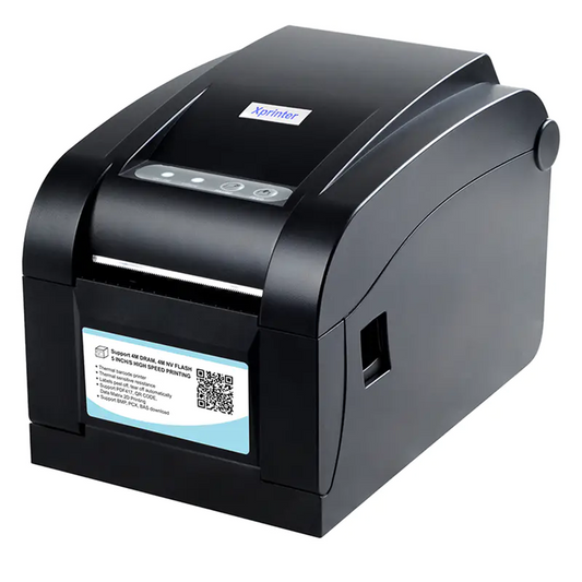 XP-350B 3-Inch Printer për Etiketa dhe Bileta – 203 DPI, Printim Termik