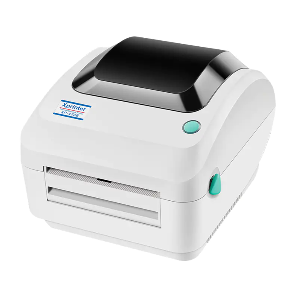 XP-470B Printer Termik për Etiketa 4 Inch – 203 DPI, USB dhe Ethernet
