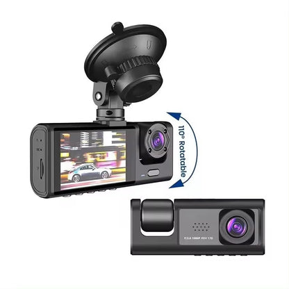 Kamerë Inteligjente për Makinë 3 Pamje – Dash Cam