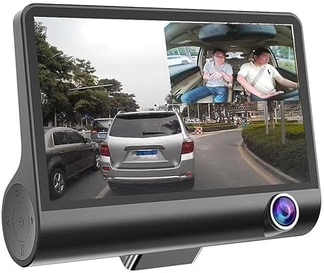DVR Kamerë për Makinë me 3 Lente + Kartë Memorie 32GB