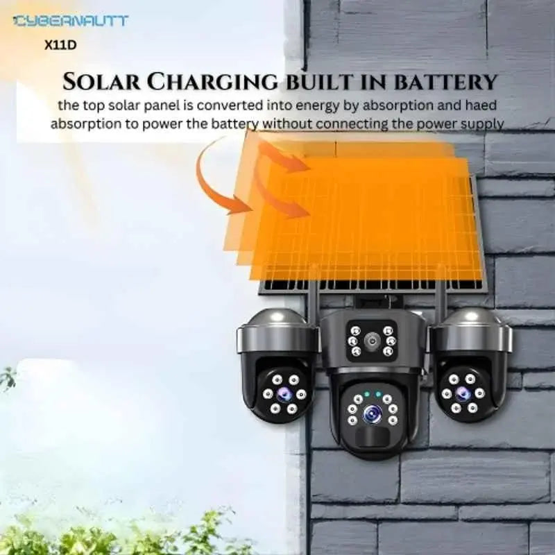 Kamerë solare V380 Pro WiFi ose 4G