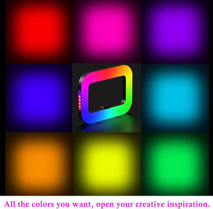 Dritë Unazore RGB e Rikarikueshme YM200 LED 20W