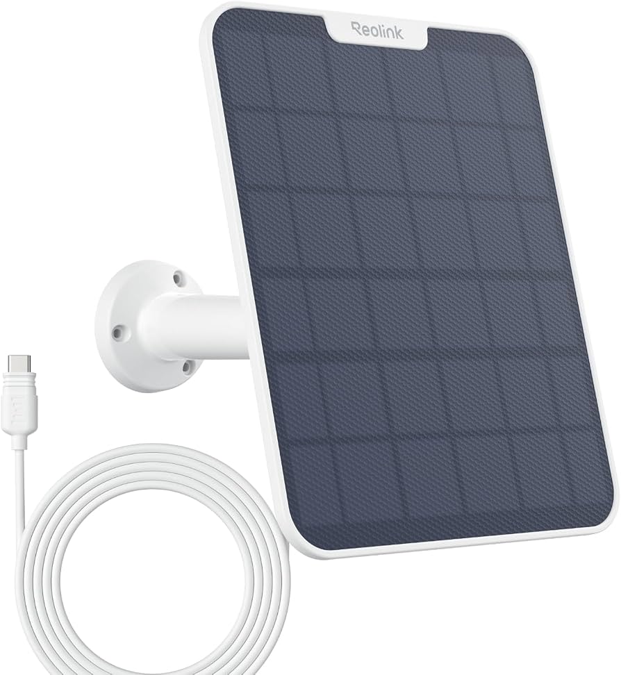 Reolink Solar Panel 2 – Panel Diellor për Kamera (i Bardhë)