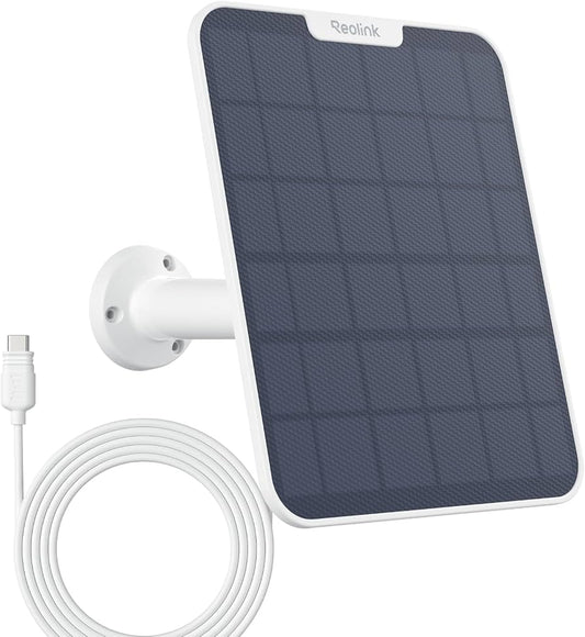 Reolink Solar Panel 2 – Panel Diellor për Kamera (i Bardhë)