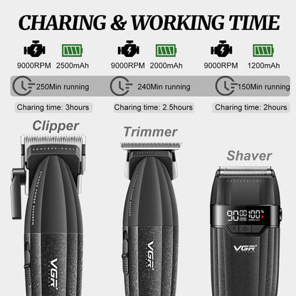 Set Profesional VGR V-640 S3 (3 në 1)
