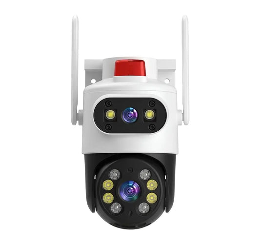 Kamerë WiFi me Alarm dhe Dy Lente 8MP – HX-O004A-S5