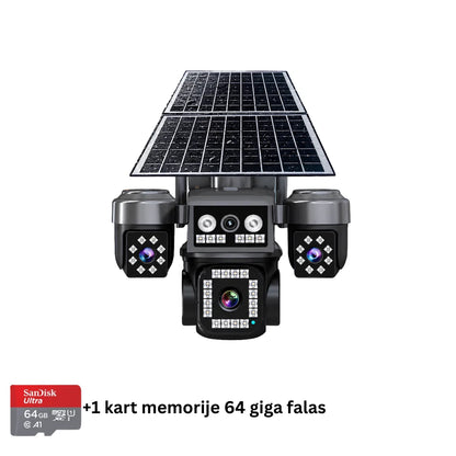 Kamerë Solare 4G me 4 Pamje YOOSEE