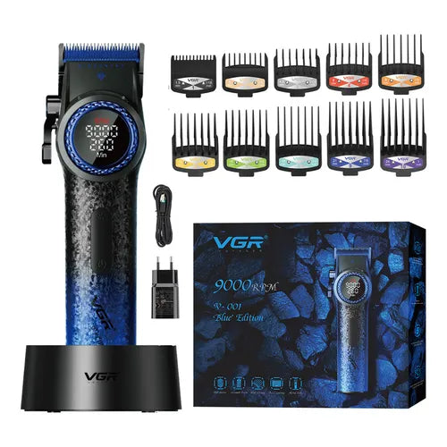 Makinë Qethjeje VGR V-001 Pro Blue Edition
