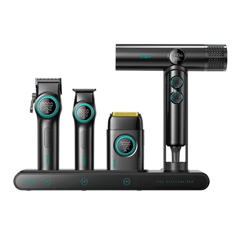 Set Profesional VGR Stepless Pro 4 në 1