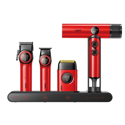 Set Profesional VGR Stepless Pro 4 në 1