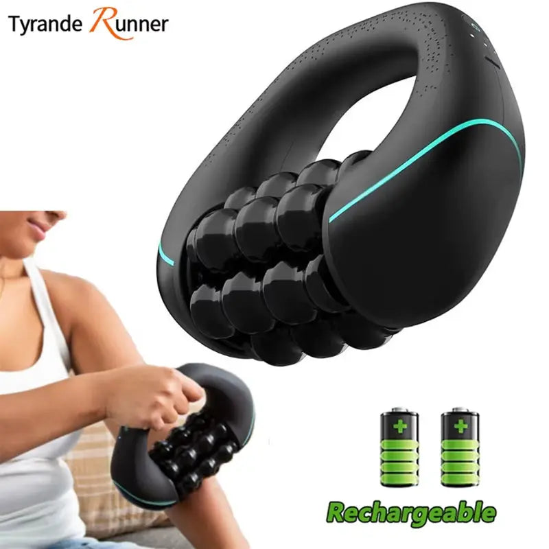 Masazhues Elektrik  – Rolling Percussive Massager me 3 Nivele Shpejtësie