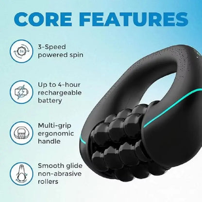 Masazhues Elektrik  – Rolling Percussive Massager me 3 Nivele Shpejtësie