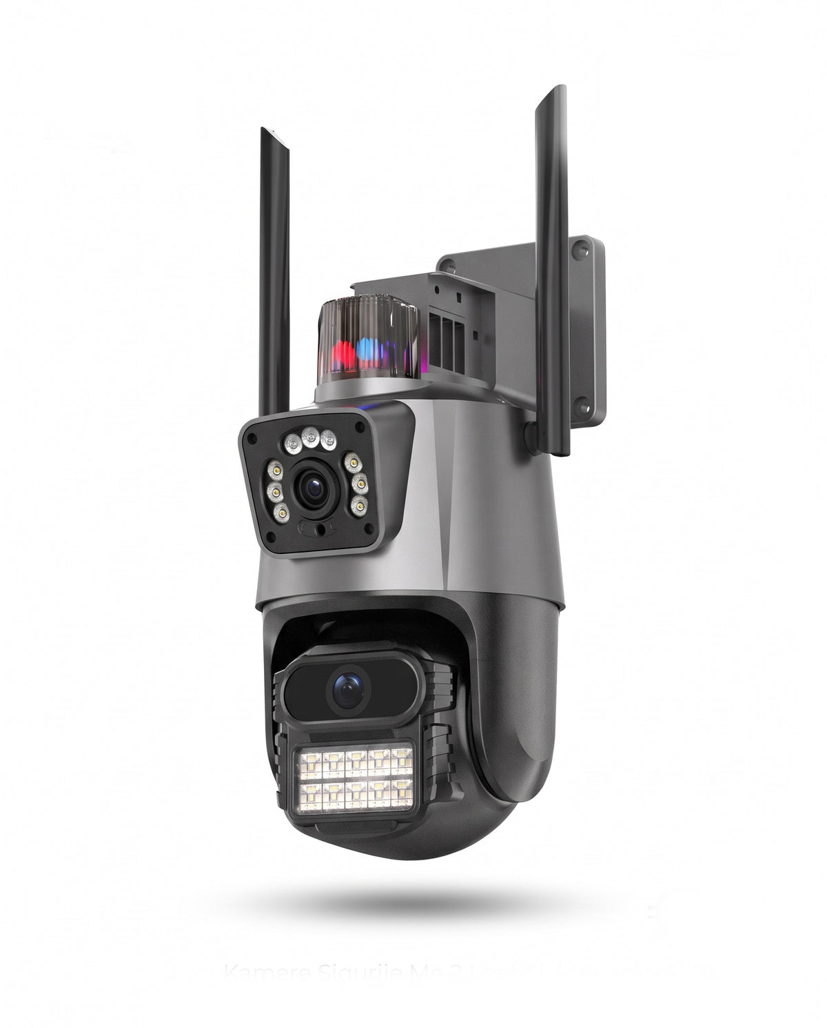 Kamerë Sigurie Dual Lens WiFi V360 Pro Alarm